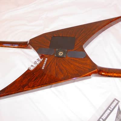 Jackson USA  Custom Shop NAMM Rhoads Doubleguitar, 1 of 1, ultra rare Root Beer Swirl image 21