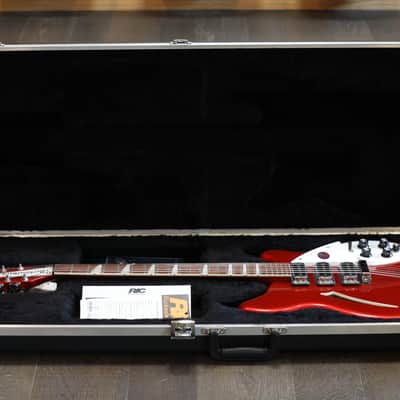 Minty & Rare! 2013 Rickenbacker 370/12 Semi-Hollow Electric Guitar Ruby Red + OHSC image 21