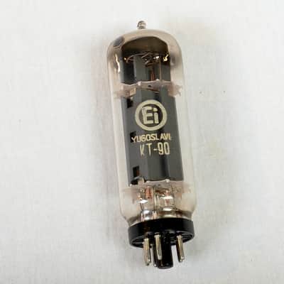 Quad (4) Vintage Magnaval KT90 Power Tubes – Made in Yugoslavia – Tested & Working image 13