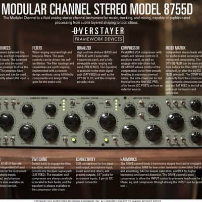 Overstayer Modular channel 8755dm 2023 - Silver image 4