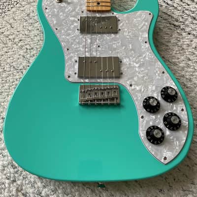 Fender MIJ Limited Edition '70s Reissue Telecaster Deluxe 2020 - Sea Foam Green image 3