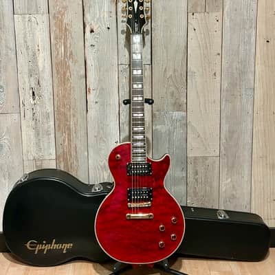 Epiphone Les Paul Custom Prophecy Plus GX Black Cherry image 15