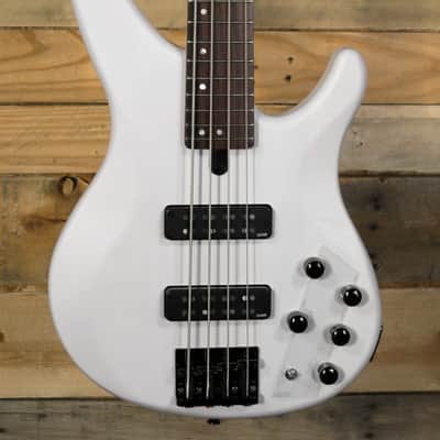 Yamaha TRBX504 4-String Bass Translucent White image 1