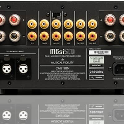 MUSICAL FIDELITY M6SI500 - Integrated Amplifier - NEW! image 5