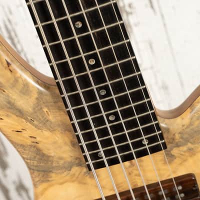 Manghini M3 6-String Bass - Buckeye Burl Top image 14