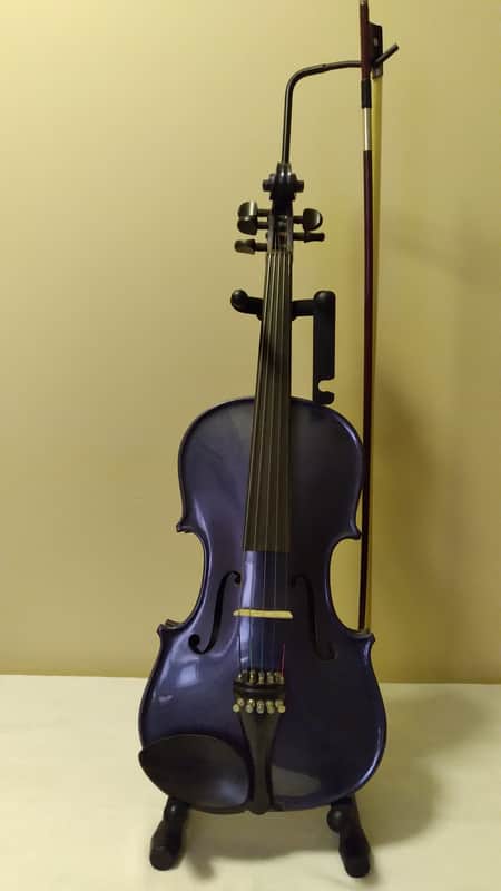 Peter Michaels 5 String Violin Viola 2004 - Blue image 1
