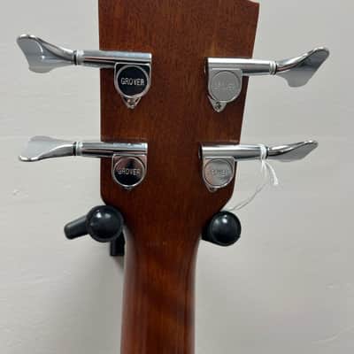 Fender GB41SCE Acoustic Bass Guitar, Natural image 10