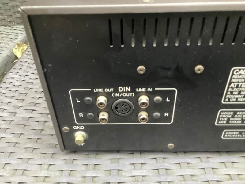 Denon DR350 DR 350 high end cassette deck player / vintage Japan