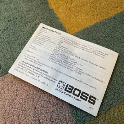 Boss LS-2 Line Selector Manual printed in Taiwan 2011 image 4