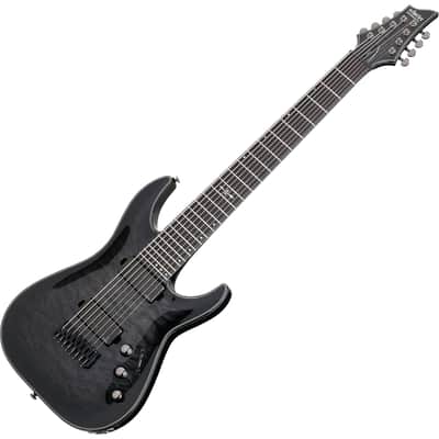 Schecter Hellraiser Hybrid C-8 - Trans Black Burst (TBB) (1925) image 2
