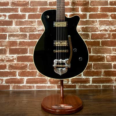 Grez Guitars Mendocino Custom 2020 Black/Natural, Old Growth Redwood/Mahogany  (Authorized Dealer) image 2