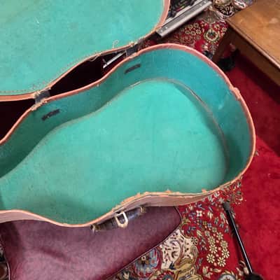 Geib Economo Acoustic Guitar Case 1940s 1950s 1960s image 5