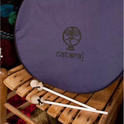 DOBANI TDSD16TN9AG-1 Steel Tongue 16-Inch 9-Note Drum Tanpura Tuning w/Gig Bag&2 Beaters- *Blemished image 6