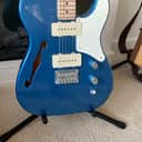 Squier Paranormal Cabronita Telecaster Thinline 2022 - Ice Blue Metallic w/ gigbag