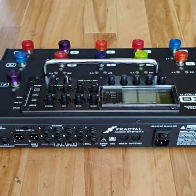 Fractal Audio Systems AX8 Amp Modeler + Multi-FX Processor - 2015 - 2020 - Black - Custom Colored Foot Caps image 6
