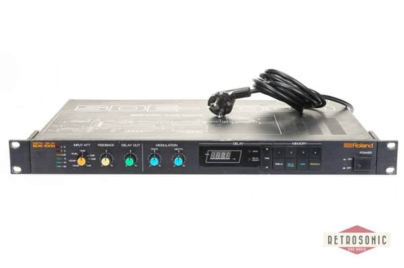 Roland SDE-1000 Digital Delay 1983 - 1989 - Black image 1