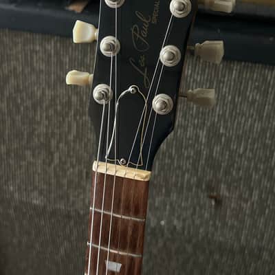 2001 Gibson Les Paul Special P-90s Mini-Trapezoid Inlays image 4