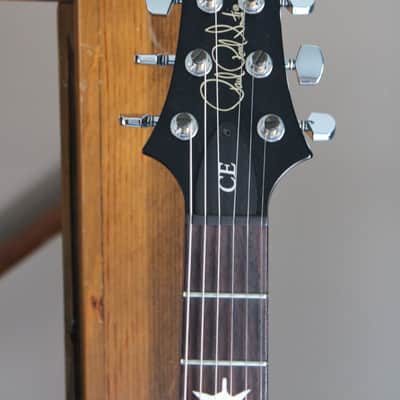 PRS USA CE 24 2021 - Charcoal Purpleburst Limited black satin neck image 3
