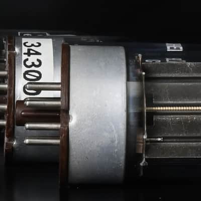 4x 1960s GEC 6080 Black Plate Double Square Getter UK Made Amplitrex Tested Tube image 7