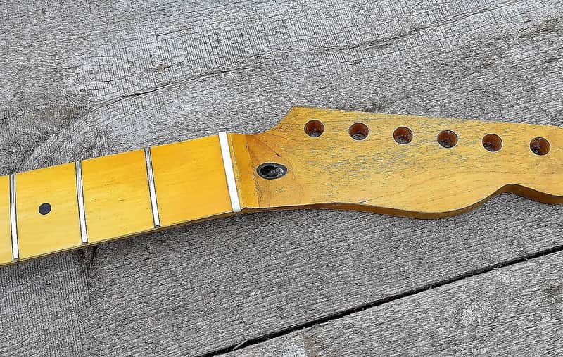 Custom Vintage Relic Maple Nitro T GUITAR NECK replacement fits OEM image 1