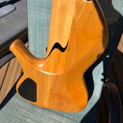 Ken Lawrence Chamberbrase II 5 string electric bass guitar LED's image 18