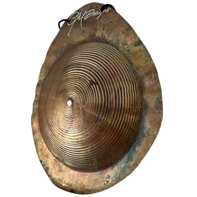 GM Designs Hanging/Mountable Irregular Cymbal w/ 12" Bell - Unique Resonant Voices! image 2