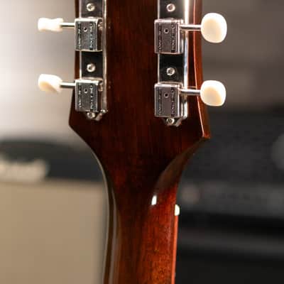 Epiphone J-45 Studio Acoustic/Electric Guitar - Natural with Gig Bag image 6