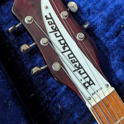 Rickenbacker 360 1970 - Burgundyglo image 6
