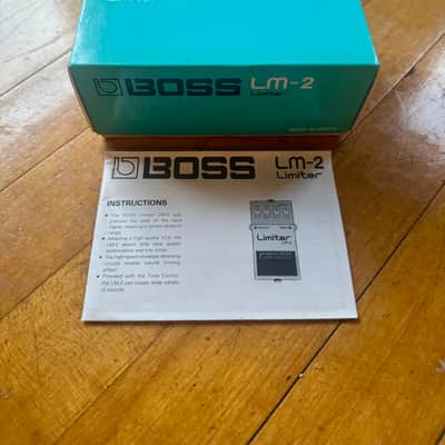 Boss LM-2 Limiter w/ Box + Paperwork - Very Early Production Example, Crazy Clean! image 10