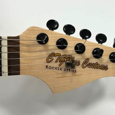 Custom, hot rodded, Walnut body, strat style guitar image 12
