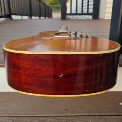 1969 Guild D-40 Acoustic Guitar – Hoboken NJ – Serial AJ3154 – w/ Original Case image 7