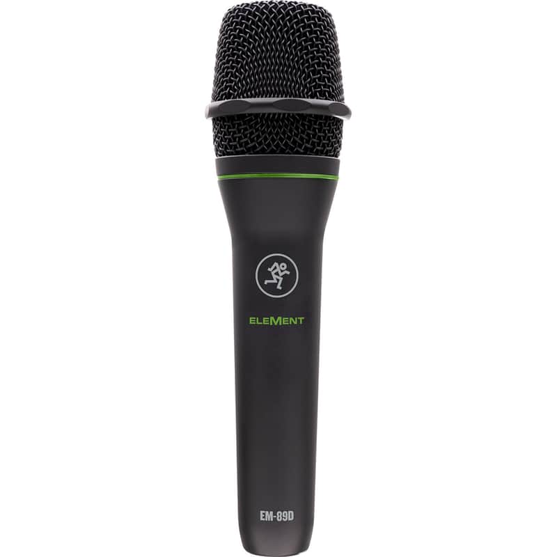 Mackie EM-89D EleMent Series Handheld Cardioid Dynamic Vocal Microphone image 1