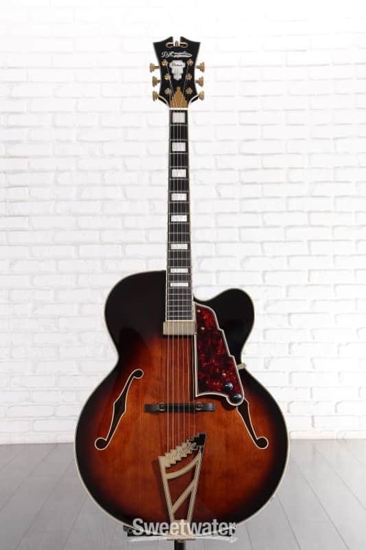 D'Angelico Premier EXL-1 Hollowbody Electric Guitar - Brown Burst (EXLPrBBd1) image 1