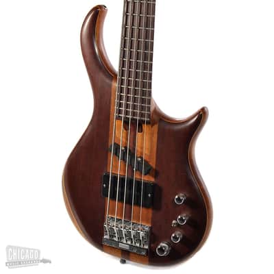 Warrior Custom Five String Bass Natural image 4