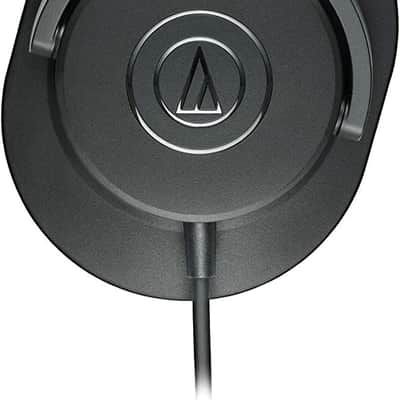 Audio-Technica ATH-M20X Professional Studio Monitor Headphones, Black image 3
