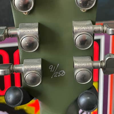 2013 Original Gibson Chris Cornell Signature ES-335 -Olive Drab Green – RARE Original Lifetime Release #91/250 image 4