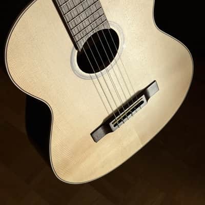 APC Instruments Luthier Gold CW ALL SOLID classical guitar with Cutaway und Fishman Pickup image 1