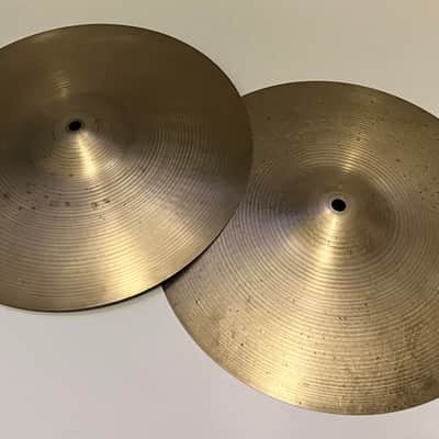 Zildjian 14” A Series Hi Hat Cymbals Pair 1139 & 1148 grams image 3