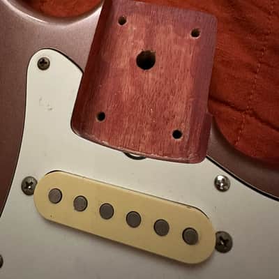 Fernandes Strat RST-40  Loaded Body - (Burgundy Mist) image 8