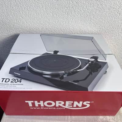 Thorens TD 204 Plattenspieler Mit Zubehör / OVP image 16