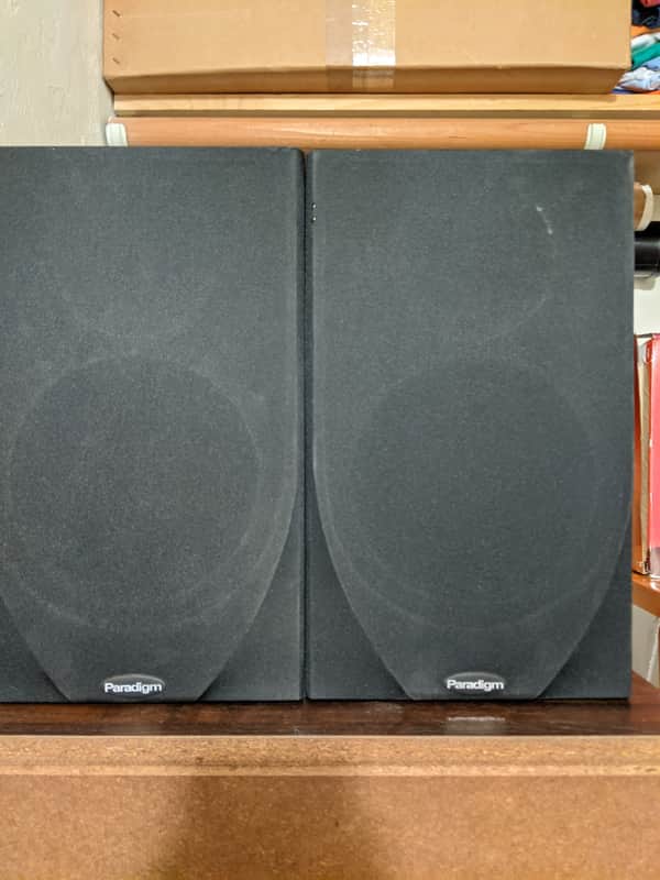 Paradigm Titan v4 Bookshelf Speakers in Black image 1