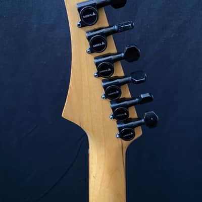 Samick Superstrat made in Korea Superstrat blue Hss image 15