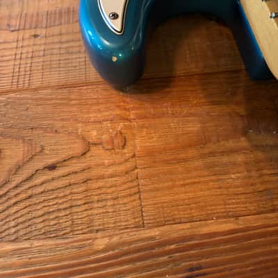 Fender Strat Plus Lace Sensors TBX Wilkinson SPLIT NUT Schallers 1988 - Lake Placid Blue image 5