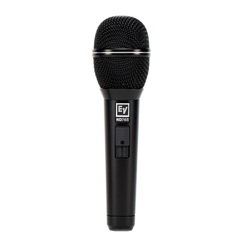 Electro Voice ND76S | Dynamic Cardioid Large Diaphragm Microphone with On Off Switch image 1