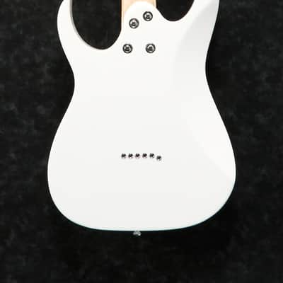 Ibanez GRGM21-WH GIO RG miKro 3/4 Electric Guitar 6-String - White image 3
