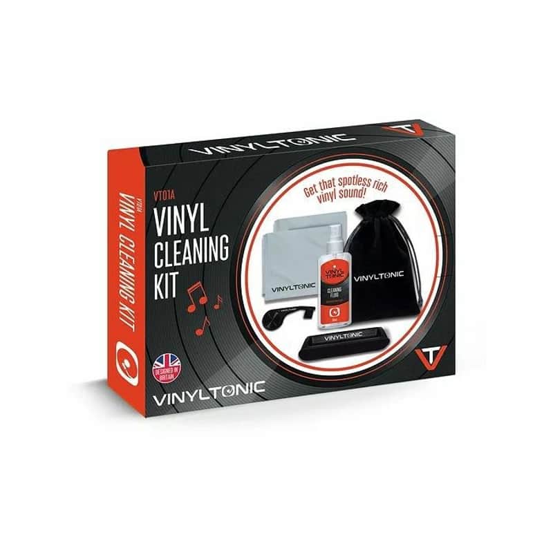 Vinyl Tonic Vinyl Tonic Vinyl Record Cleaning Kit (velvet brus...