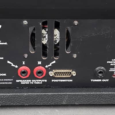 Marshall MF350 Mode Four 350-Watt Hybrid Guitar Amp Head 2000s - Black image 7