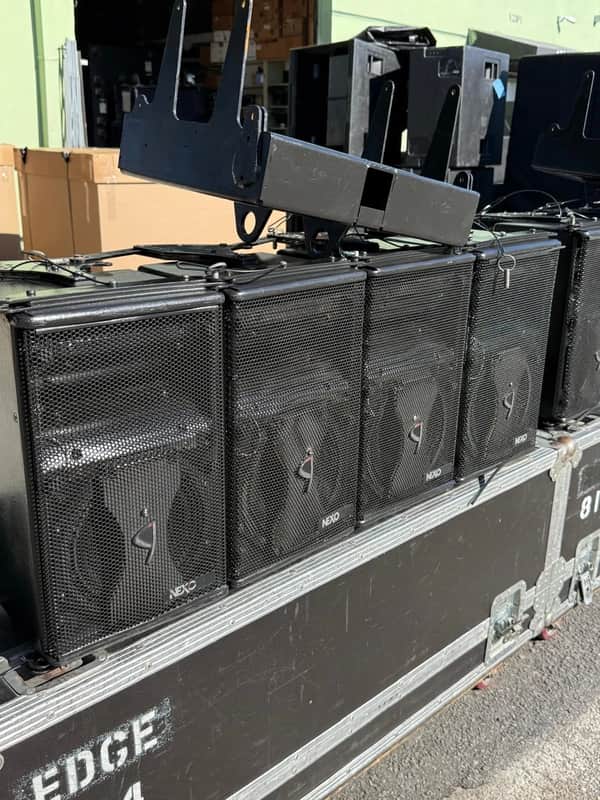 Nexo Geo S830 Passive Speaker W/ Case and Fly Frame #7315 (LOT OF 4) THS image 1