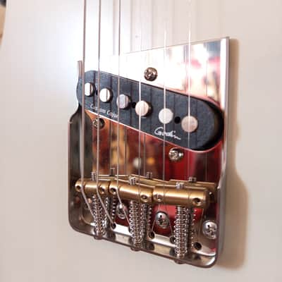 GODIN Stadium HT Telecaster style - Transparent White image 14