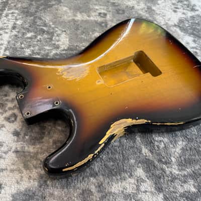 Relic 1 PIECE ASH MJT Stratocaster Body only 3 lbs 8 oz fits Fender image 15